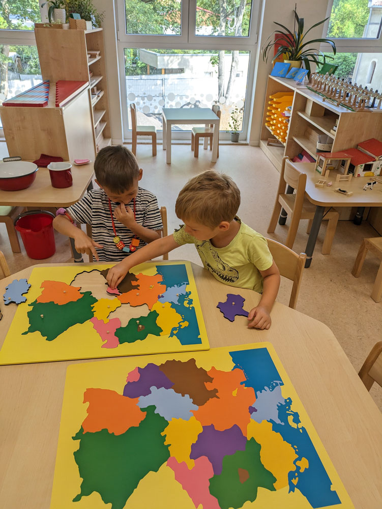 Montessori-Pädagogik in der KiTa Heiliger Georg