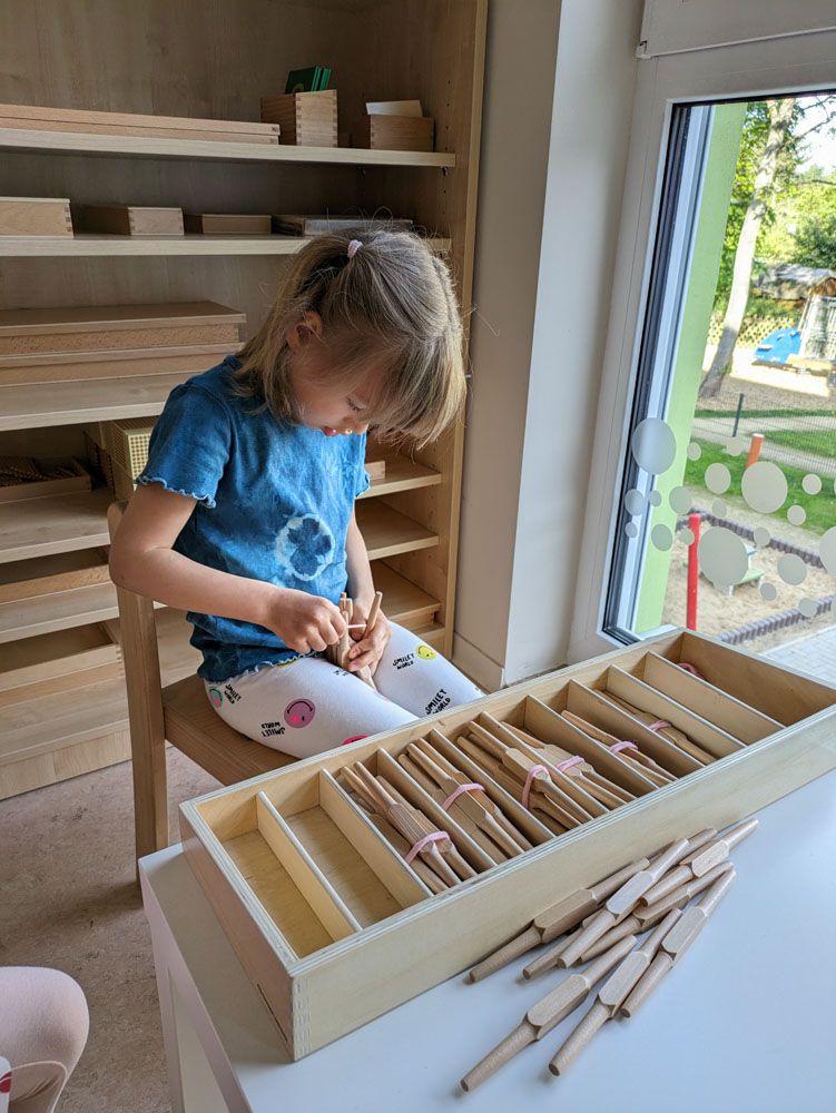 Montessori-Pädagogik in der KiTa Heiliger Georg